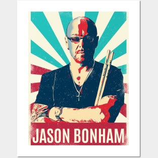 Vintage Retro Jason Bonham Posters and Art